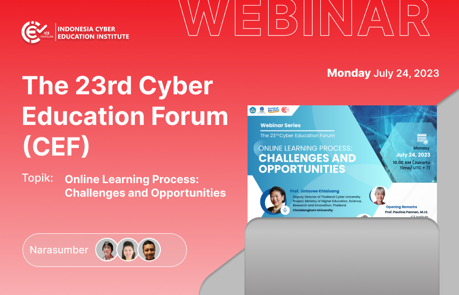 The 23rd Cyber Education Forum (CEF)