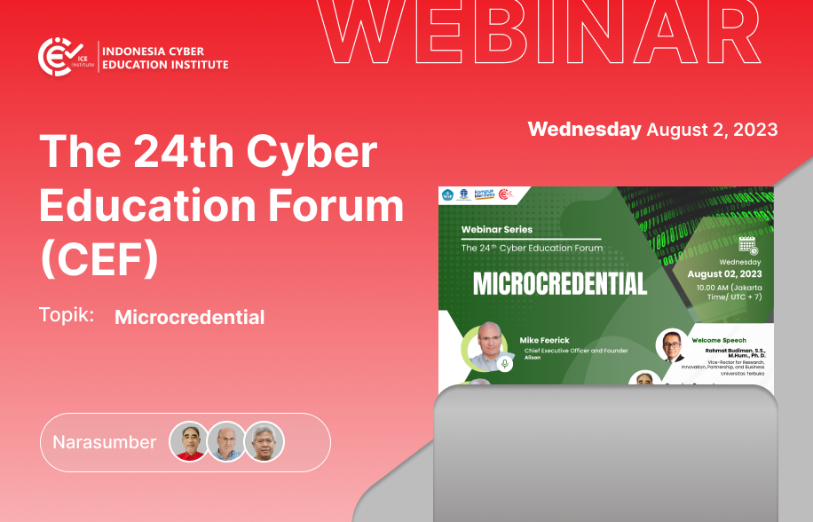 The 24th Cyber Education Forum (CEF)